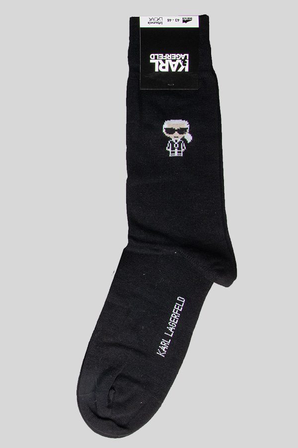 ΚΑΛΤΣΕΣ KARL LAGERFELD - 990 ΜΑΥΡΟ